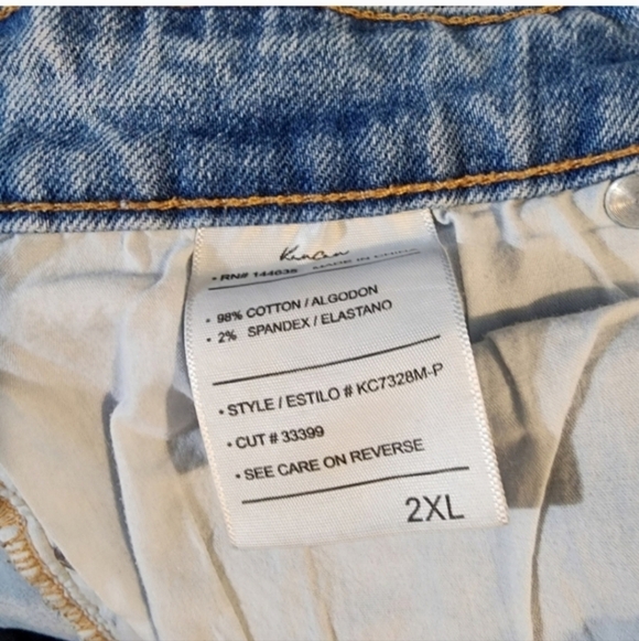 🍂🍁Kancan 2xl Kancan Mae High Rise Classic Skinny Jeans - Picture 7 of 7
